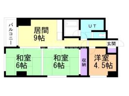 ドミ山鼻の間取り