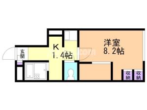 レオパレスＧｒｅｅｎ　Ｈｉｌｌの間取り