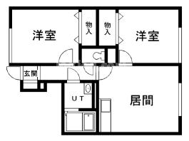 サンモール浜館の間取り