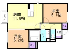メールママンの間取り