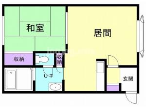 ハウスホライゾンⅢの間取り