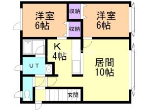 メゾンダイトⅡの間取り