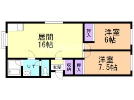 ハーバーシティハイム・ハヤタⅢの間取り