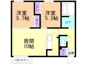 札幌市中央区北九条西１８丁目の賃貸マンション