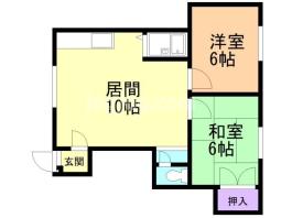 フラワーハイツの間取り