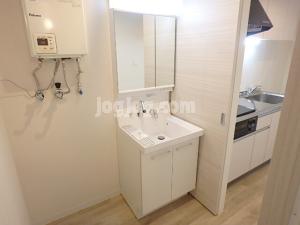 札幌市西区西町北１９丁目の賃貸マンションの洗面所