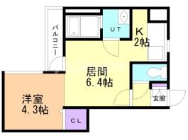 モンターニュアボールの間取り