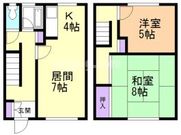 むつみ荘の間取り