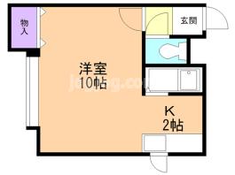 オーガニック西岡の間取り