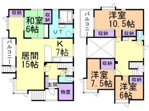 札幌市豊平区福住一条１丁目の一戸建て