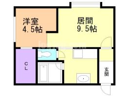 カムオンシティ東光の間取り