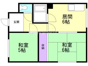 東光ハイツの間取り