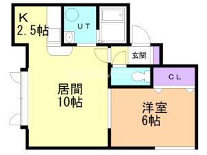 エリス　Ｅ棟の間取り