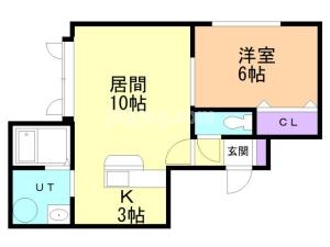 エリス　Ｅ棟の間取り