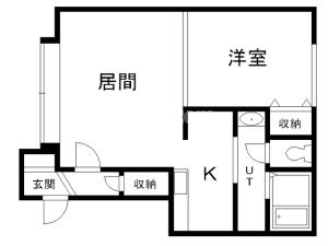 グレートビューＦ３・３　Ｃ棟の間取り