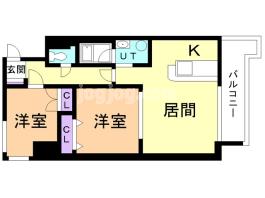 ソシオ山下通りの間取り