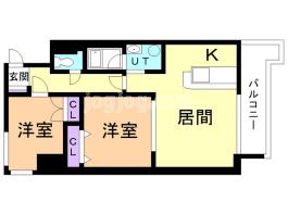 ソシオ山下通りの間取り