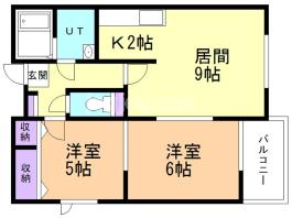 グローリハイツ幸の間取り