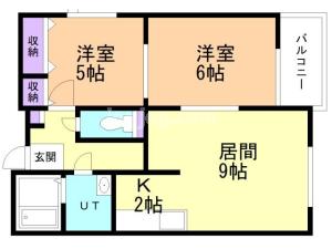 グローリハイツ幸の間取り