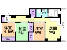 コーポ三輪の間取り