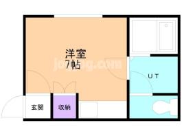 シャングリラ北光の間取り