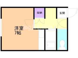 シャングリラ北光の間取り