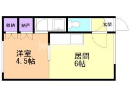 コーポ並木の間取り