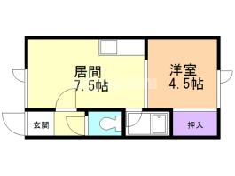 ブルーハイツの間取り