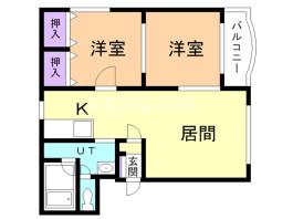 ピュアライフ花園の間取り