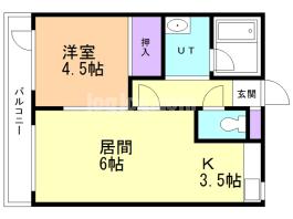 ほのぼのハイツ３の間取り