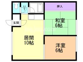 第３コーポさわだの間取り