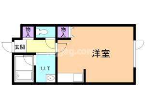 東陵ハイツⅠの間取り