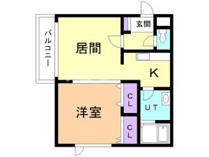 ラピュタルマンの間取り