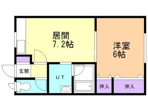 ハイツグリーンの間取り