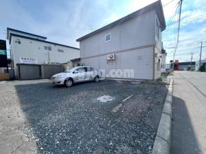 北庄ハイツの駐車場