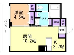 ｍｏｔｔｏ　たくま宿の間取り