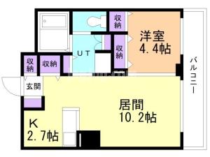 ｍｏｔｔｏ　たくま宿の間取り