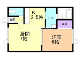 ウエストコートの間取り