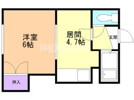 コーポルミナスの間取り