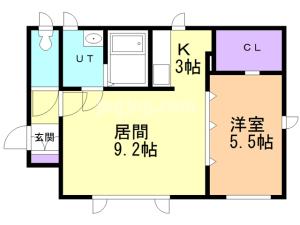 アルモニーア東館の間取り