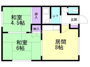 コーポラス富士の間取り