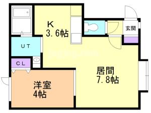 カリーノの間取り
