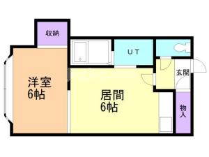 セントラルガーデン９Ａの間取り