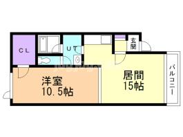 ハイツパークサイドⅡの間取り