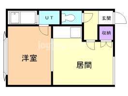 内海マンションの間取り