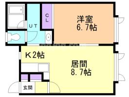 オリーブ２１の間取り