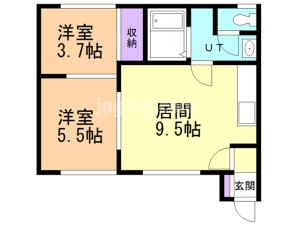 エクセル８７の間取り