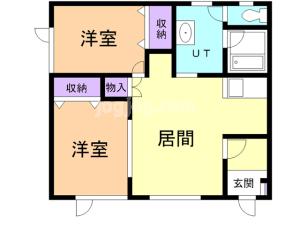 ドミールミサキの間取り