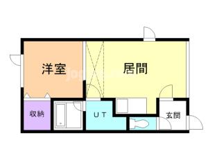 グランカーサ昭和北の間取り
