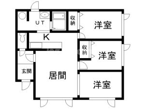 サンガーデンⅡの間取り